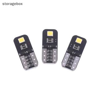 [Hộp lưu trữ] 10 Bóng LED W5W T10 Canbus nội thất ô tô 194 tín hiệu, đọc sách, không lỗi
