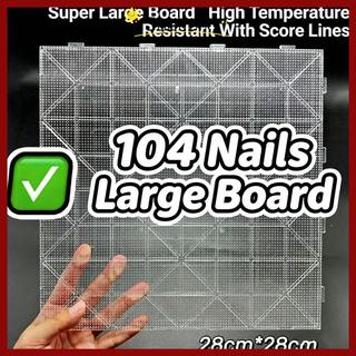 SCANDIFY Cầu Chì Hạt Pegboards, Thủ Công Handmade Trang Trí Vuông Perler Hama Hạt, Chịu Nhiệt DIY Làm Xếp Hình 52 * 52 Chân / 104x104 Chân 2.6mm Bảng Đậu Đồ Chơi Trẻ Em