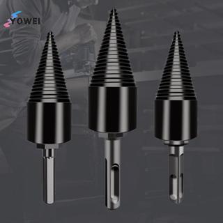 YOWEI Củi Củi Gỗ Mũi Khoan Dụng Cụ Chia Chia Chia Nón Nhật Ký Bộ Chia Gỗ VN