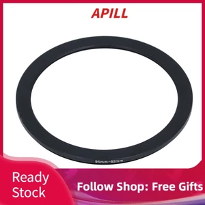 Apill 95mm Lens To 82mm Camera Adapter Rustproof Filter Ring Lightweight Easy Install for Photography