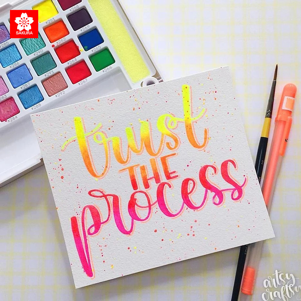 Màu nước dạng nén KOI SAKURA Watercolor - VPP BI BI