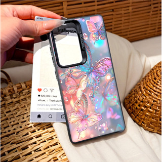 Con bướm màu được trang bị cho SAMSUNG A05 A06 A13 A14 A15 A25 A55 A35 S22 S23 S24 S25 ULTRA laser case IMD xay lỗ lớn