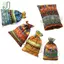 5 Chiếc Túi Trang Sức Cotton Bohemian Tặng Dân Tộc Sọc Bộ Lạc Bộ Lạc Dây Rút Túi Quà Giáng Trang Sức Túi Đảng