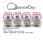 Poyingtis Đèn Led Bàn Phím Fidget Đồ Chơi Nút Giảm Căng Thẳng 4 Trong 1 Clicker Móc Khóa Ngón Tay Giải Nén Bàn Đồ Chơi Cho Trẻ Em Và Người Lớn Di Động Cảm Giác Chìa Khóa Nhấn Vui Vẻ