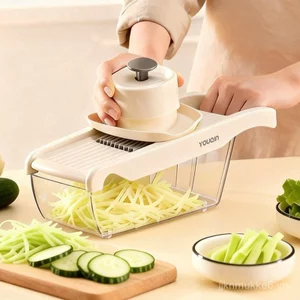 Đa Năng Cắt Rau Dụng Cụ Tiện Dụng Nhà Bếp Máy Hủy Rau Chèn Khoai Tây Xẻng Củ Cải Xay Không Làm Tổn Thương Tay Fine Shredder