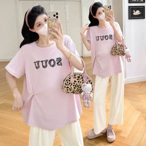 Trang phục bà bầu xuân hè plus size, áo thời trang hở cánh tay