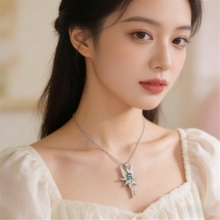 Vòng cổ đá mặt trăng thanh lịch và cổ điển dành cho nữ