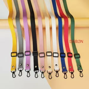 Dây treo thắt lưng có thể điều chỉnh DARON, Dây đeo vai thay thế dây đeo vai thay thế, Phụ kiện túi đeo thắt lưng dài Dacron mỏng đầy màu sắc đơn giản