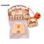 < Sunshine123 > Đồ chơi bóp bánh quy bảng chữ cái bóng căng thẳng di động có dây chuyền bóng chuông – Giảm căng thẳng Thức ăn mô phỏng mực giải nén Fidget chậm dành cho trẻ em Người lớn để thư giãn