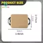 Cajon Castanet Nhạc cụ thực hành gõ bằng gỗ nhỏ gọn Trống di động để biểu diễn ban nhạc và buổi hòa nhạc