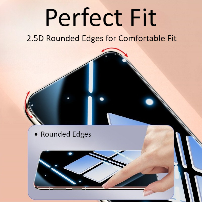 Kính Cường Lực Trong Suốt 9H Cho Tecno Camon 50 2.5D Full Cover Bảo Vệ Màn Hình Cho TECNO camon50 Bảo Vệ Mặt Trước Phim