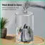 Hộp tiết kiệm tiền Acrylic Hộp đựng tiền trong suốt Hộp tiết kiệm trong suốt Lọ đựng tiền xu có thể tái sử dụng để tiết kiệm tiền xu Quà tặng trẻ em cho sonlekvn