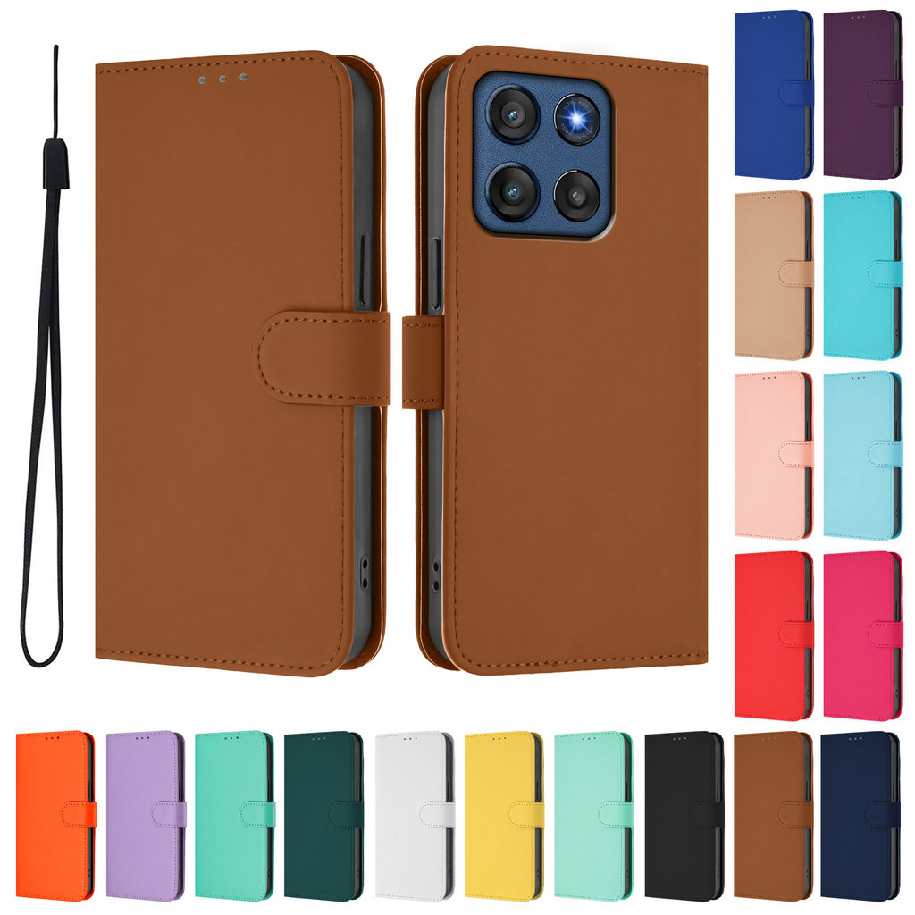 Da Mỹ Gấp Lật Ốp Lưng Điện Thoại Motorola Moto G Stylus 5G 2026 Bao Thiết Kế Cổ Điển Thẻ Lưu Trữ Khe Cắm Tiền Da Cảm Giác