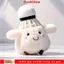 Móc khóa cầu lông DUSKGLOW, Búp bê sang trọng lông dễ thương, Đồ chơi vui nhộn Sáng tạo Túi mềm trang trí Mặt dây chuyền Quà tặng bạn bè