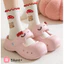 Giày Lỗ Đế Dày Cao Cấp Nữ Baotou Dép Phong Cách Mới Trong Nhà Đế Dày Chống Trơn Trượt Mary Jane Dép Sli