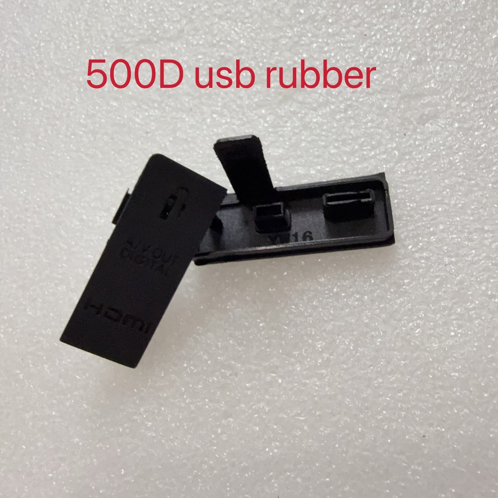 MỚI Dành Cho Canon EOS 500D A / V OUT KỸ THUẬT SỐ / HDMI / USB Cao Su Nắp Dưới Cửa Camera Sửa Chữa Một Phần