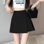 Nữ Skorts Chữ A Cao Cấp, Chắc Chắn Màu Đen