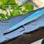 PYCOU Fly Fishing Sand Eel, Móc Inox Họa Tiết Cát Eel Lướt Kẹo Mồi Bay, Thực Tế Cá Mắt Lướt Kẹo Thiết Kế Thực Tế Mắt Cá Bay Câu Cá