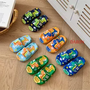 Dép Động Vật Hoạt Hình DARON, Dép Khủng Long Dễ Thương Hoạt Hình Nền Tảng, Xăng đan Phòng Tắm Trẻ Em Dễ Thương EVA Vui Nhộn