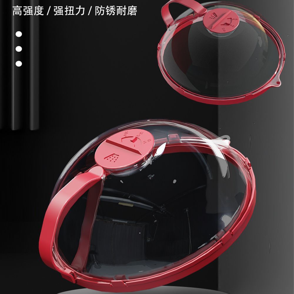 Lò Vi Sóng Chống Bắn Vỏ Bát Chịu Nhiệt Độ Cao Hộ Gia Đình Cấp Thực Phẩm Nhựa Làm Nóng Đặc Biệt Hot Dish Cover Fresh-Keeping 26.4.12 RK6G