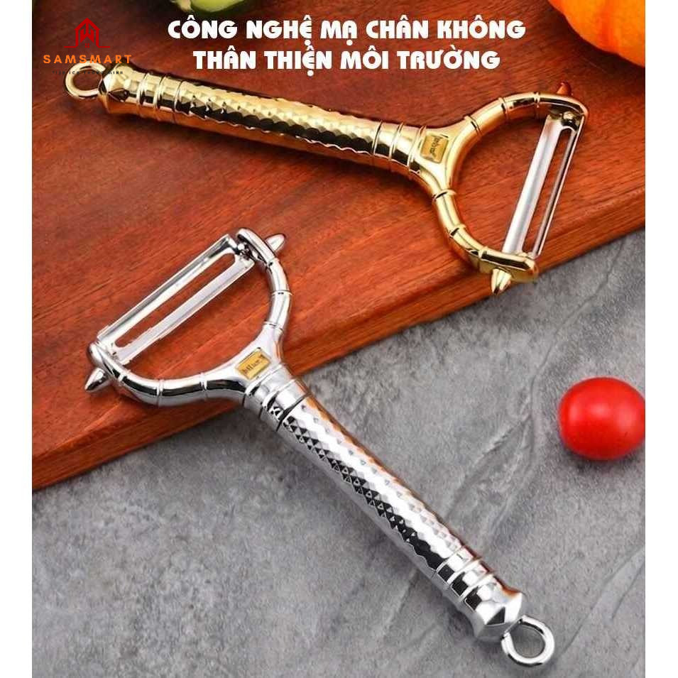 Dao Nạo, Gọt Vỏ Inox Chữ Y Đa Năng – Sắc Bén, Bền Bỉ, Dụng Cụ Nhà Bếp Cao Cấp