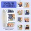 500 Miếng Dán Vuông Điên Vườn Thú Miếng Dán Cuộn Dễ Thương Judy Nick Hàng Hóa Trang Trí Sổ Tay Niêm Phong Cuộn Cuộn Miếng Dán 26.3.26
