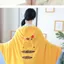 Pikachu Flannel Homeman Khăn Choàng Áo Choàng Văn Phòng Sinh Viên Ngủ Điều Hòa Không Khí Chăn Lười 4.13