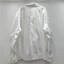 Áo sơ mi trắng nữ cổ polo retro tay loe, phong cách mới