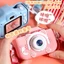 Đồ chơi máy ảnh trẻ em HD Ống kính kép Máy ảnh kỹ thuật số ống kính đơn cho trẻ em Học sinh Quà tặng sinh nhật Điện tử Chụp ảnh Học tập Giáo dục Chơi EXJB