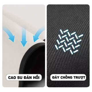 Thảm Lau Chân Nhà Tắm Sang Trọng Chất Liệu Bùn Tảo Cát Siêu Thấm Hút, Nhanh Khô, Chống Trượt