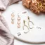 GILL 500 CÁI Nhãn giá trang sức, Thẻ giá vòng cổ bằng giấy Kraft trống, Trang trí bao bì sáng tạo Quadrate Đồ trang sức nhiều màu Hangtags Đồ dùng đóng gói