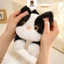 LON Dễ Thương Mềm Mô Phỏng Từ Tính Cói Khỉ Mèo Cáo Đồ Chơi Sang Trọng Cho Bé Trai Bé Gái Plushie Seal Búp Bê Thú Nhồi Bông Gối Ngủ Cho Bé Gái Quà Tặng Sinh Nhật Trẻ Em