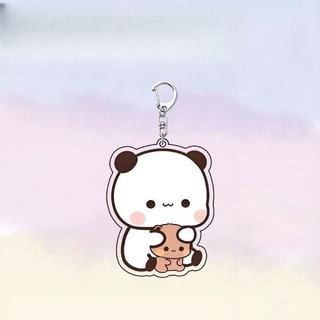 ( QUÀ TẶNG VALENTINE ) Cute Couple Keychain Pendant for Bags or Backpacks, Trendy Stude