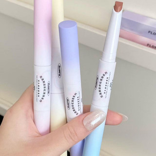 FLORTTE Lip Liner Lip Gloss Lipstick Base Outline Smudged Lip Plumping Double Ends