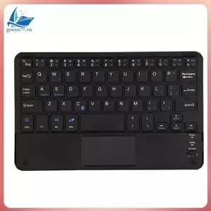 Bàn phím cảm ứng Mini siêu mỏng, bàn phím có bàn di chuột đa chạm tích hợp cho TV thông minh HTPC PC Máy tính bảng Laptop