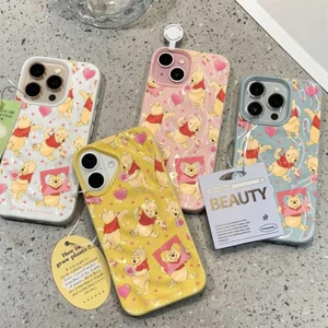 Thời Trang 3D Họa Tiết Nhăn Hoạt Hình Dễ Thương Winne The Pooh Họa Tiết Dành Cho Realme 5 5S 5i 6i 7i C17 C2 C2S C15 C20 C20A C11 Narzo 10 30A 20 50A 50i Prime Bìa Mềm Kẹo