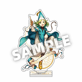 Anime Witch Hat Atelier 8CM Keychain Acrylic Stand Model Characters Accessories Ornament Goods Collection Gifts cute