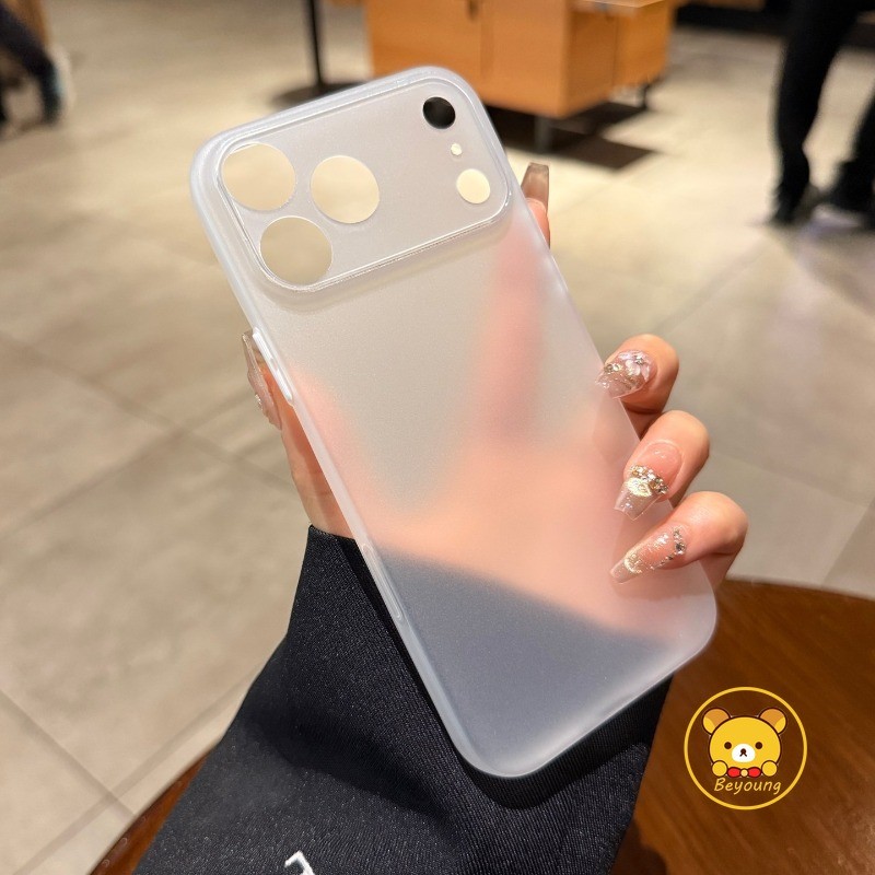 Vỏ Mờ Trong Suốt Cho Samsung Galaxy A17 A16 M15 F15 A15 M15 F15 A14 M14 F14 A13 M13 A12 M12 F12 A11 M11 5G 4G Vỏ Màu Kẹo Dễ Thương Đơn Giản Chống Sốc Vỏ Điện Thoại Mềm