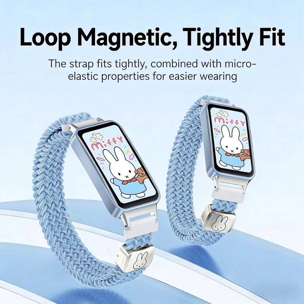 Vòng Nylon Cho Huawei Band 11 pro 10 9 8 Dây Đeo Thể Thao Thay Thế Vòng Tay Đàn Hồi Cho HuaweiWatch Fit 3 4 4pro Dây Đeo