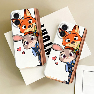 Vỏ Phim Cứng Cặp Đôi Judy Nick Cho Samsung S20 S21 S22 S23 S24 S25 PLUS ULTRA FE A37 A57 A05 A06 A14 A33 A04E A25 NOTE 10 20 A71 A52 A73 A13 A12 Ốp Lưng FLJK