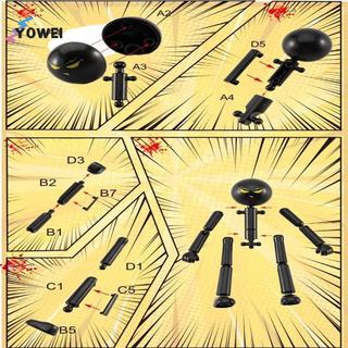 YOWEI 1 Bộ Nhân Vật Hành Động Mới Lạ Stickman Lắp Ráp Robot Di Động In 3d Mannequin Nhiều Nối Stickman VN