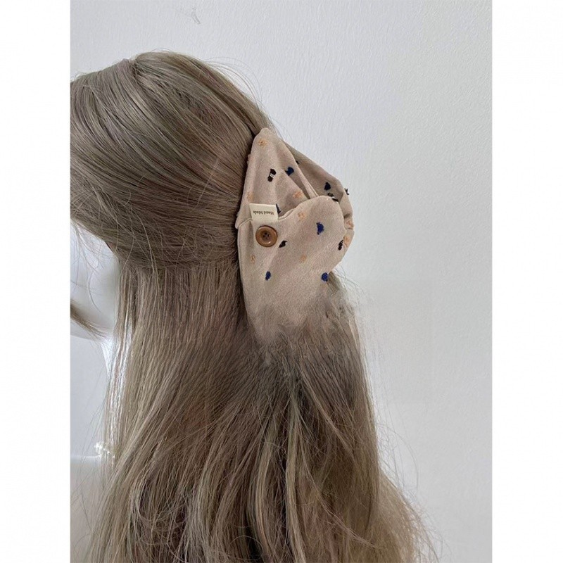 Nút tam giác móng vuốt kẹp lưng đầu nửa updo cá mập - Phụ kiện tóc nữ