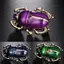 Trâm cài cánh cứng men vintage lady-style với họa tiết động vật/côn trùng, phù hợp làm phụ kiện cho áo sơ mi nữ