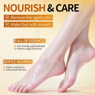 SADOER Lemon Nuôi Dưỡng Trẻ Hóa Chân 40ml Thu Đông Dưỡng Ẩm Chân Mặt nạ Chăm Sóc Da Sản Phẩm
