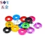 6063 Chất liệu hợp kim nhôm Phụ kiện sửa đổi xe máy điện Vít buộc trang trí Miếng đệm chống trượt Rãnh mặt bích Mũ đệm