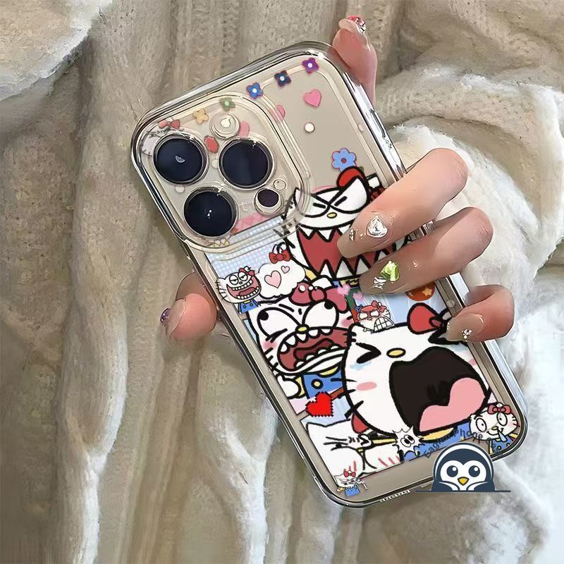 Ốp Điện Thoại Cô Gái Mèo Dễ Thương Cho OPPO Find X9 X8S X8 Pro Ultra X7 Pro Ultra X6 X5 Pro Lite X3 Neo Pro X2 Neo Lite Pro 4G 5G Vỏ Hoạt Hình Ngộ nghĩnh Chống Rơi Trong Suốt Mềm Mại