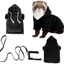 Top Ferrets Áo len Áo sơ mi và dây xích Bộ dây nịt cho mặc đi bộ thời tiết lạnh