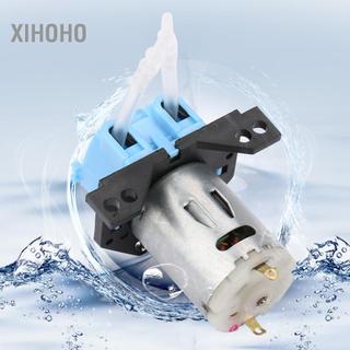 Xihoho Bơm nhu động DIY Định lượng Đầu ống DC12V/24V cho Máy bơm định lượng phòng thí nghiệm bể cá (12V 1 x 3)