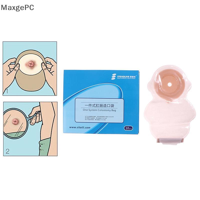 Cod 10pcs trẻ em dính đóng cửa một mảnh thoát nước colostomy Túi stoma chăm sóc túi mới