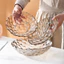 Đĩa trái cây thủy tinh mới, Đĩa trái cây sang trọng có giá trị cao, Phòng khách hiện đại Sáng tạo tại nhà Bàn cà phê Hạt phong cách Bắc Âu